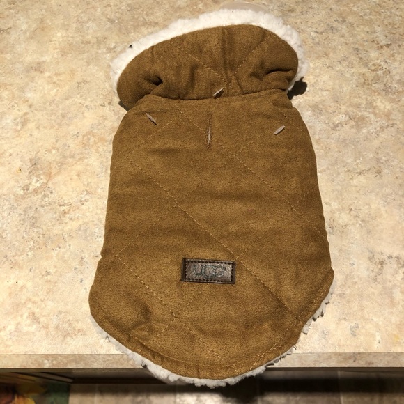 ugg suede dog coat